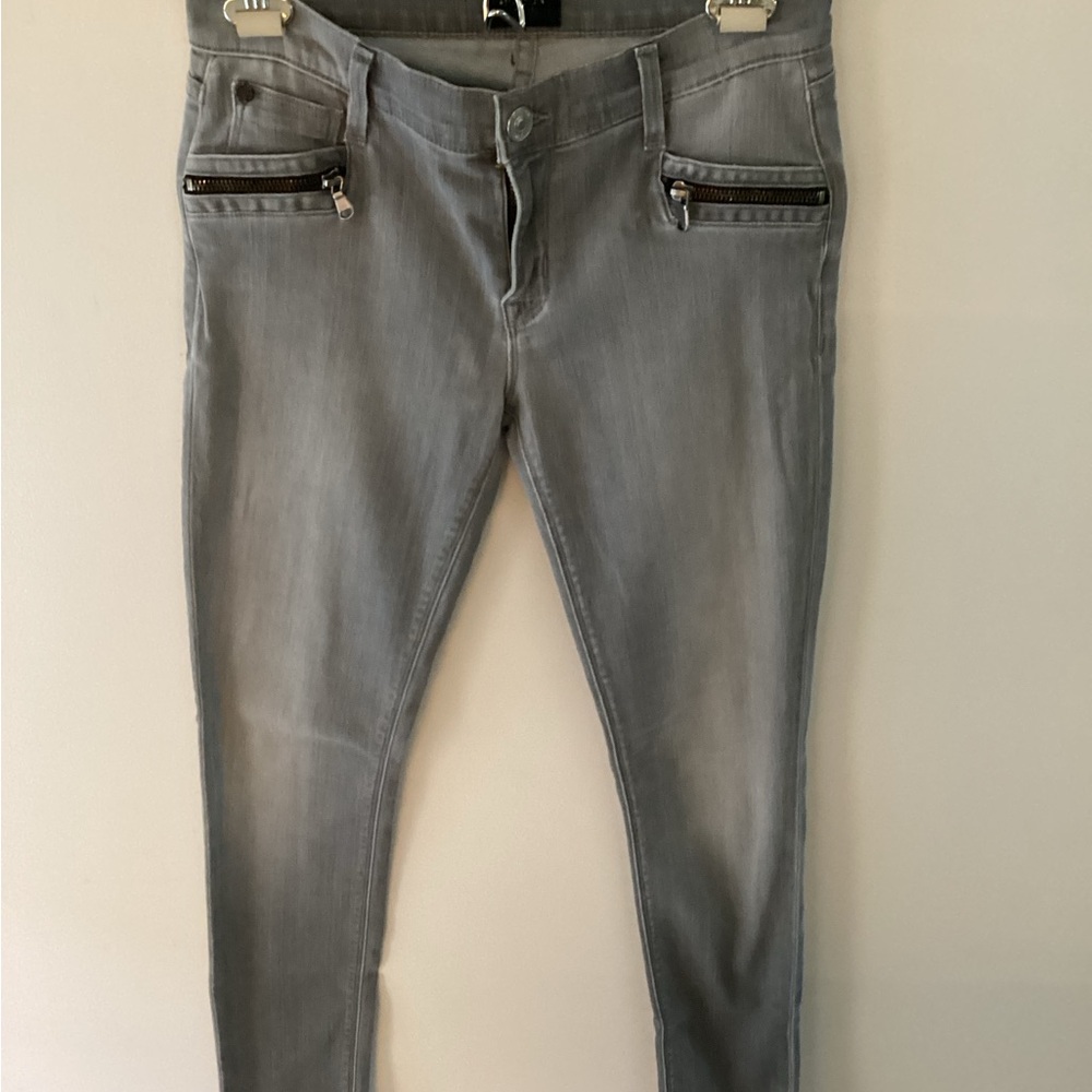 Hudson Gray Women's Moto Jeans. Size 26. Great Condition.